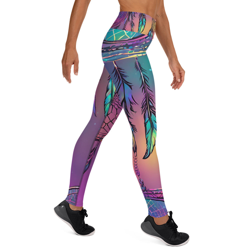 Ombre Dream Catcher Yoga Leggings
