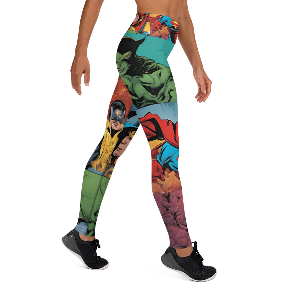 Super Hero Yoga Leggings