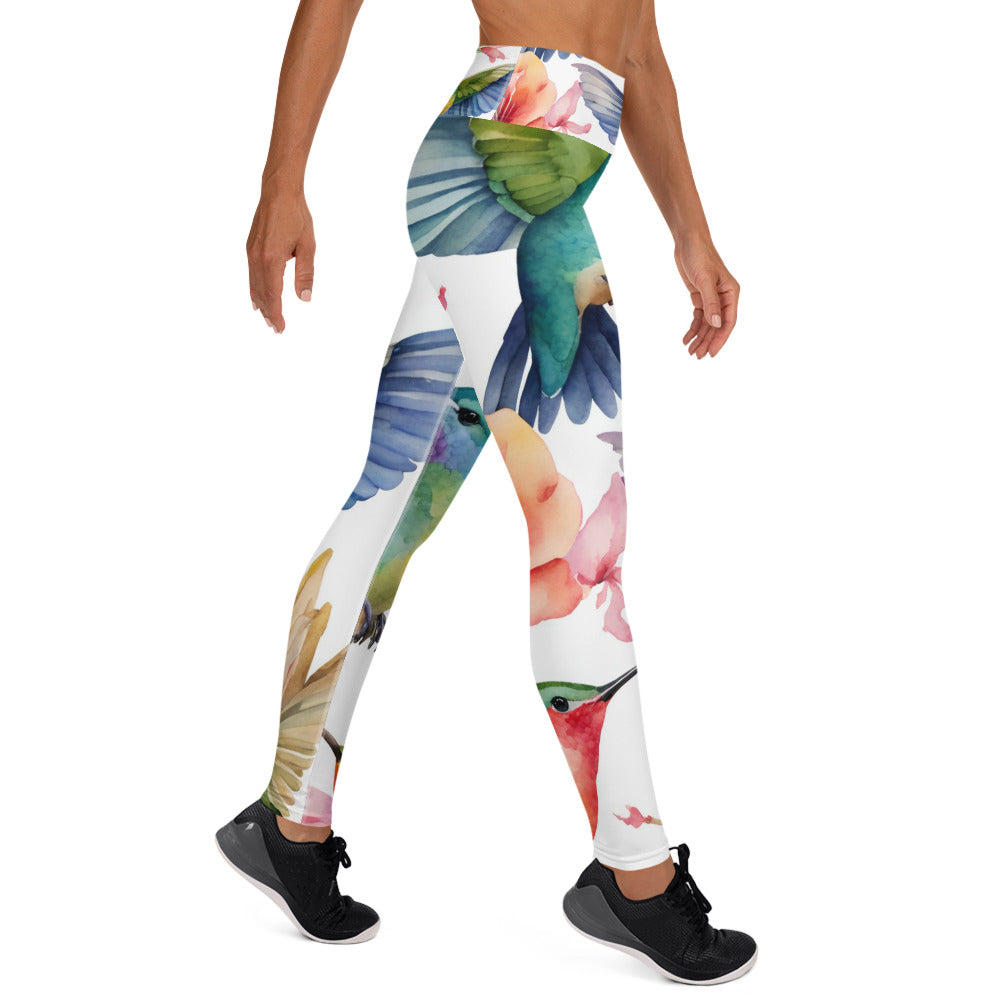 Hummingbird Yoga Leggings
