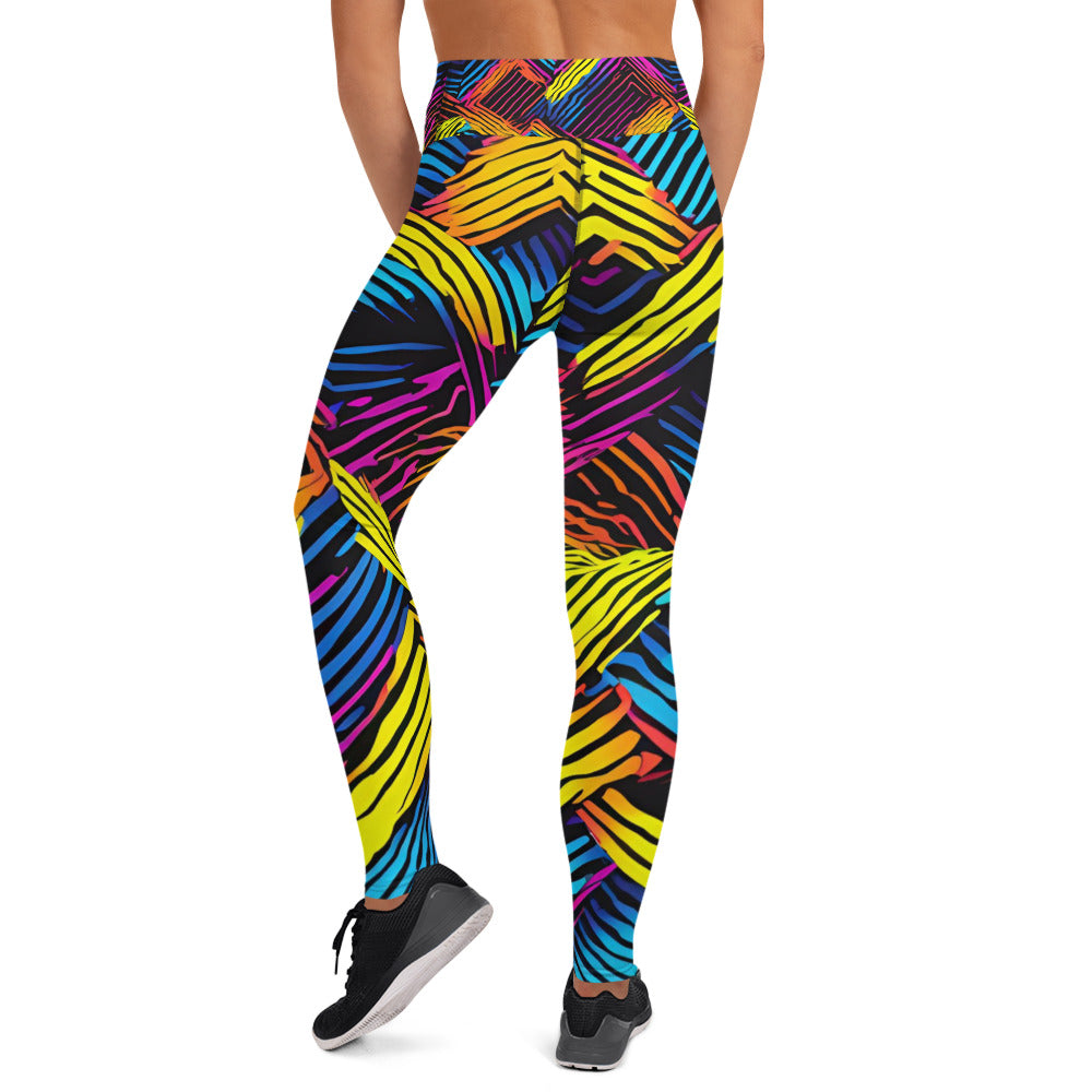 Disco 70's Inspired Yoga Leggings