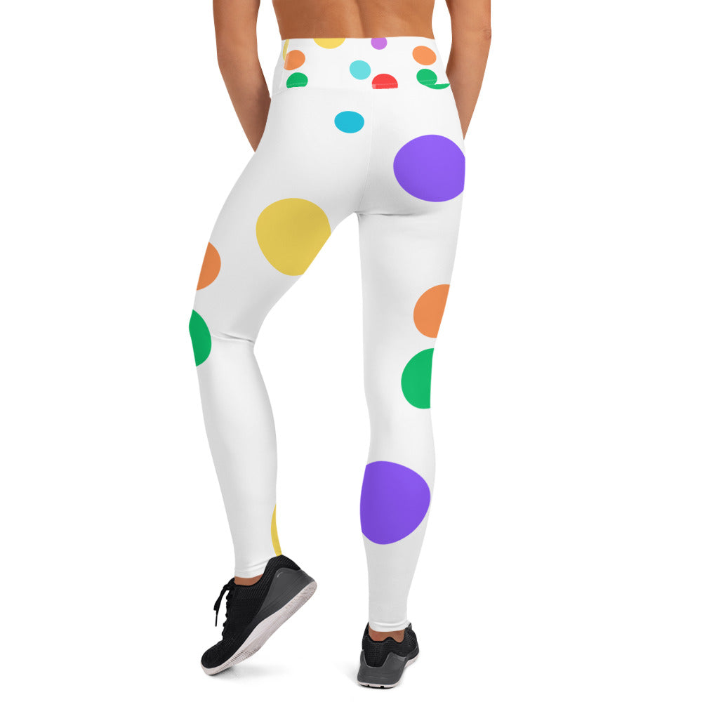 Polka Dot Yoga Leggings