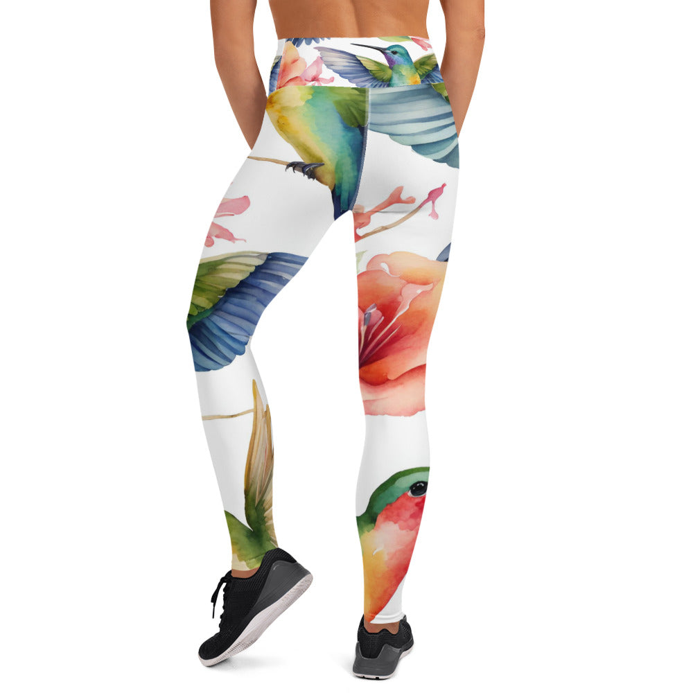 Hummingbird Yoga Leggings