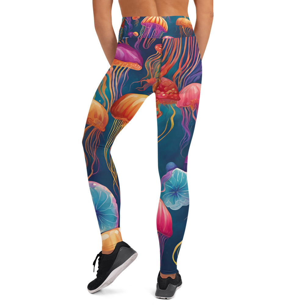 Jellyfish Yoga Leggings