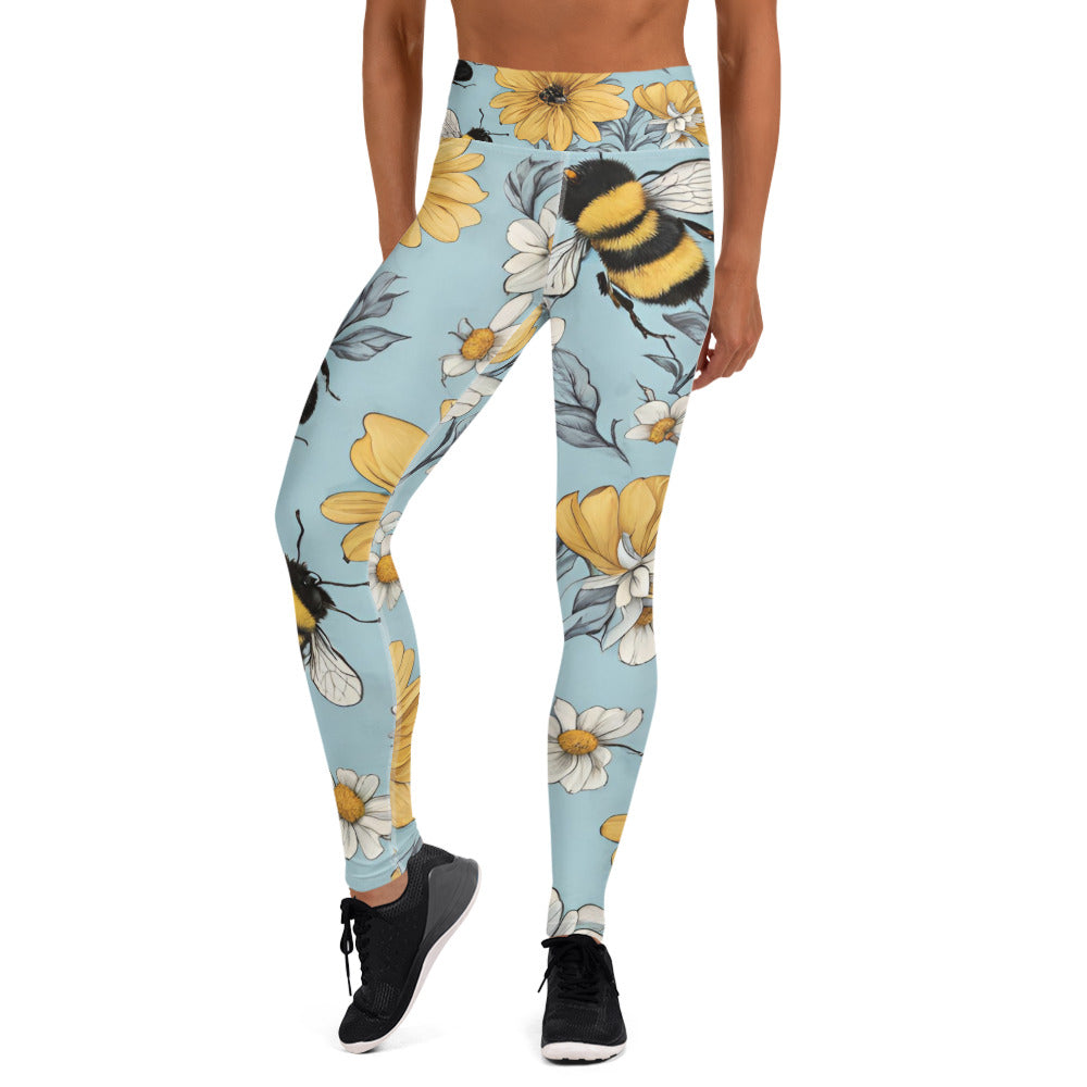 Bumblebee Yoga Leggings