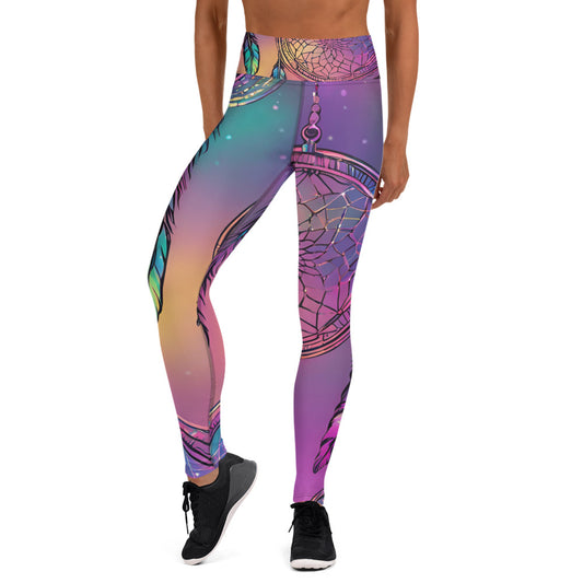 Ombre Dream Catcher Yoga Leggings