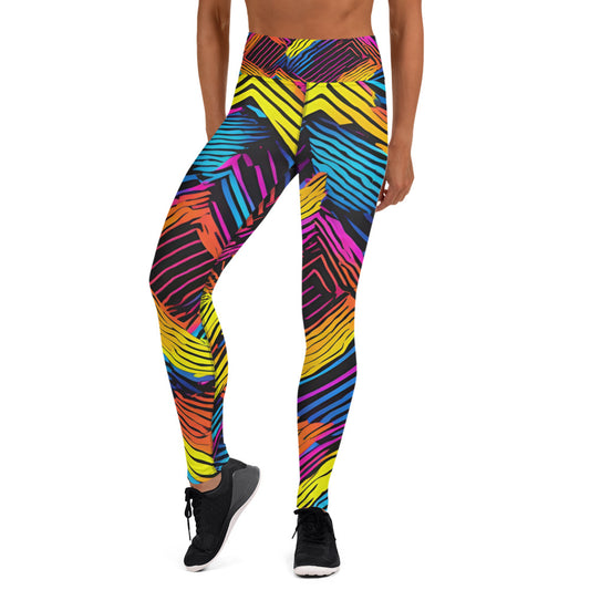 Disco 70's Inspired Yoga Leggings