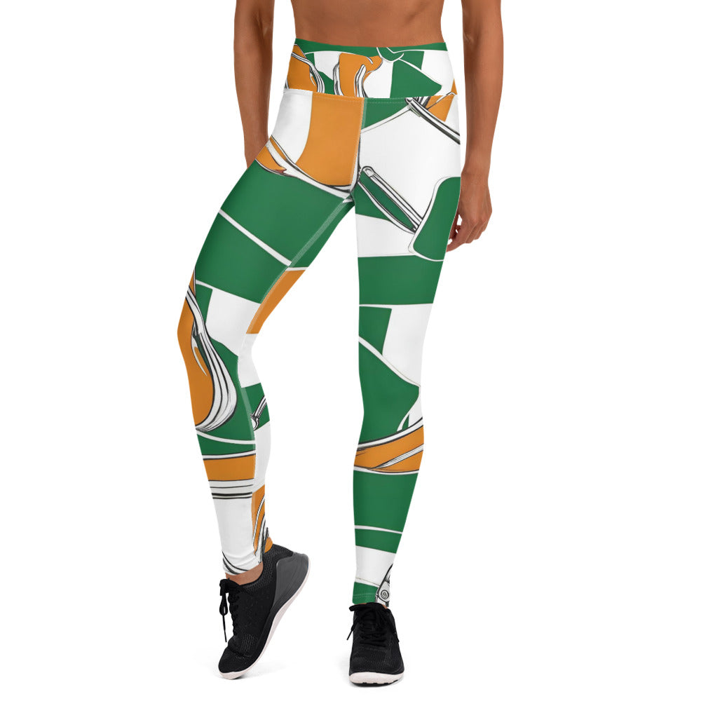 Fighting Irish Yoga Leggings