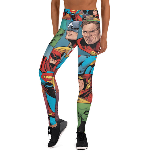 Super Hero Yoga Leggings