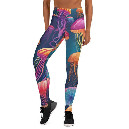 Jellyfish Yoga Leggings