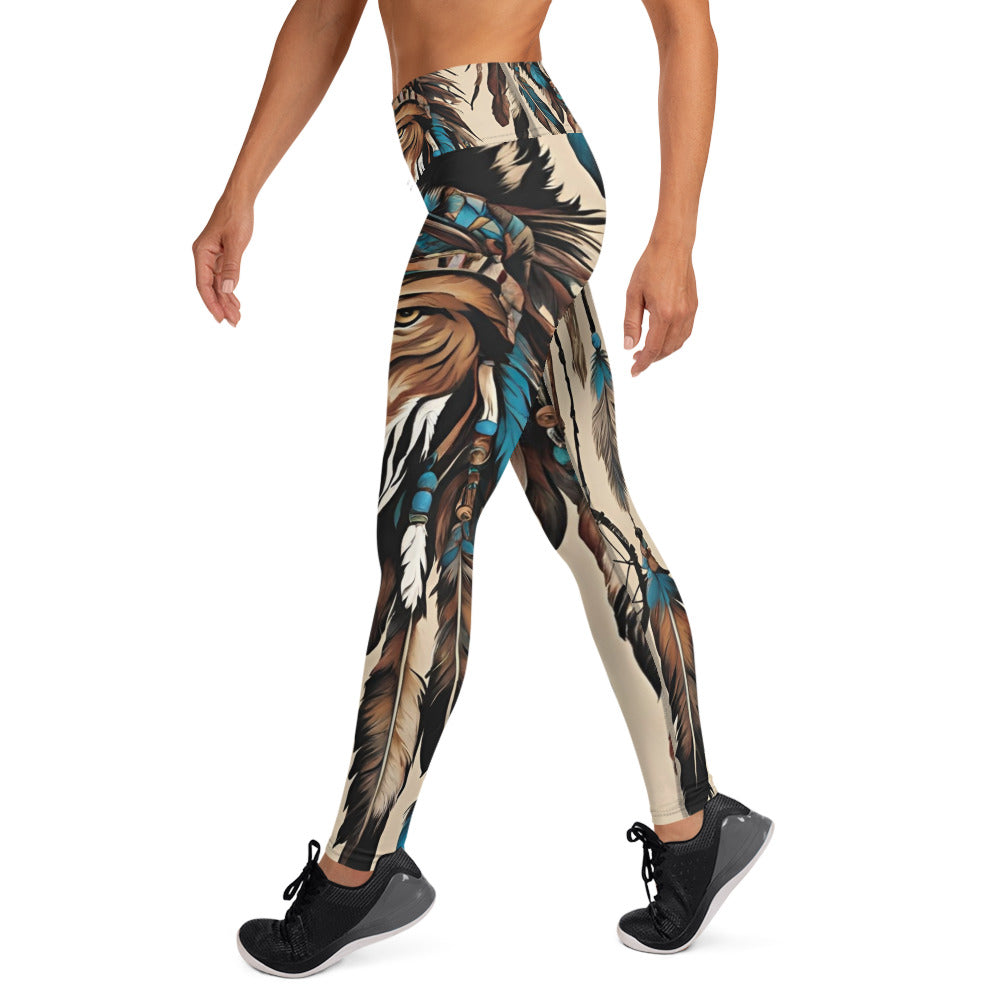 Wolf Warrior Yoga Leggings