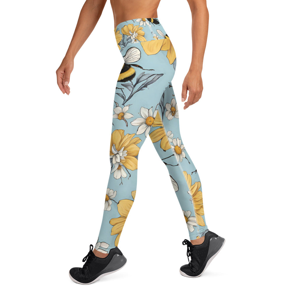 Bumblebee Yoga Leggings