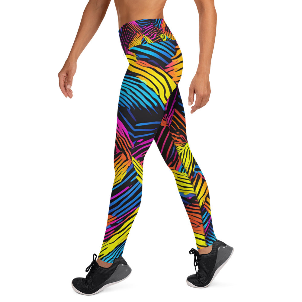 Disco 70's Inspired Yoga Leggings