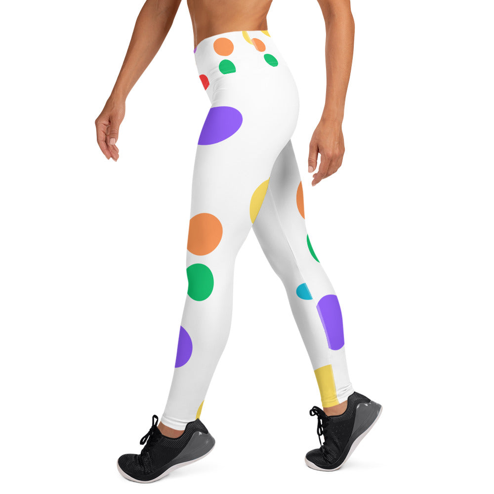 Polka Dot Yoga Leggings