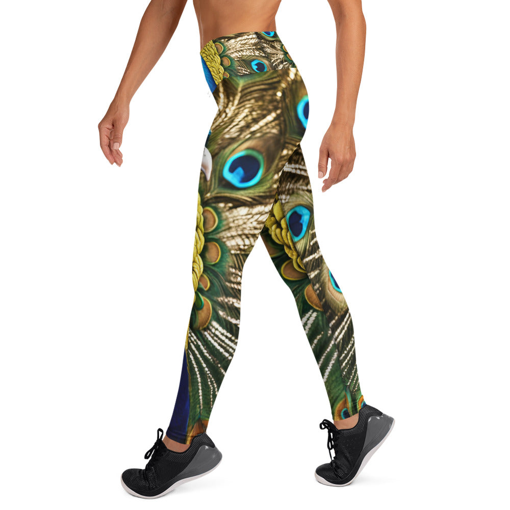 Peacock Yoga Leggings