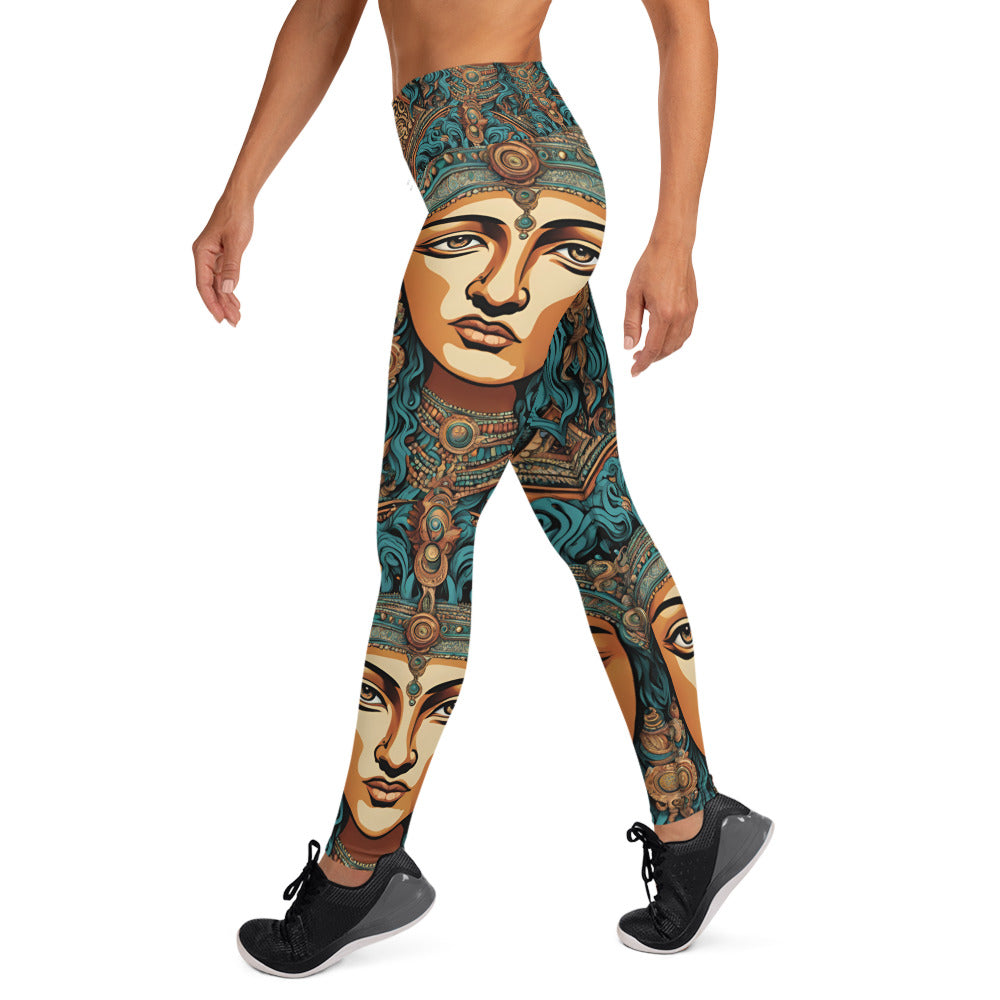 Medusa Head Yoga Leggings