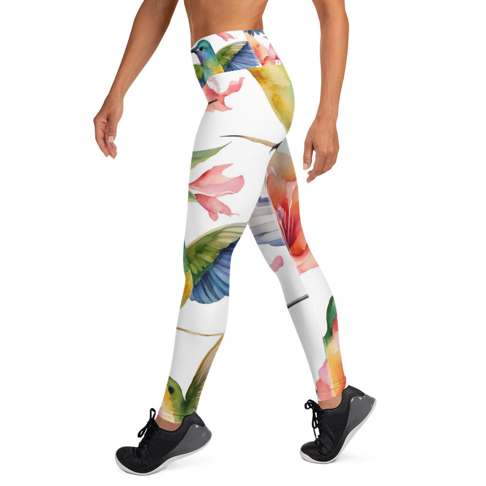 Hummingbird Yoga Leggings