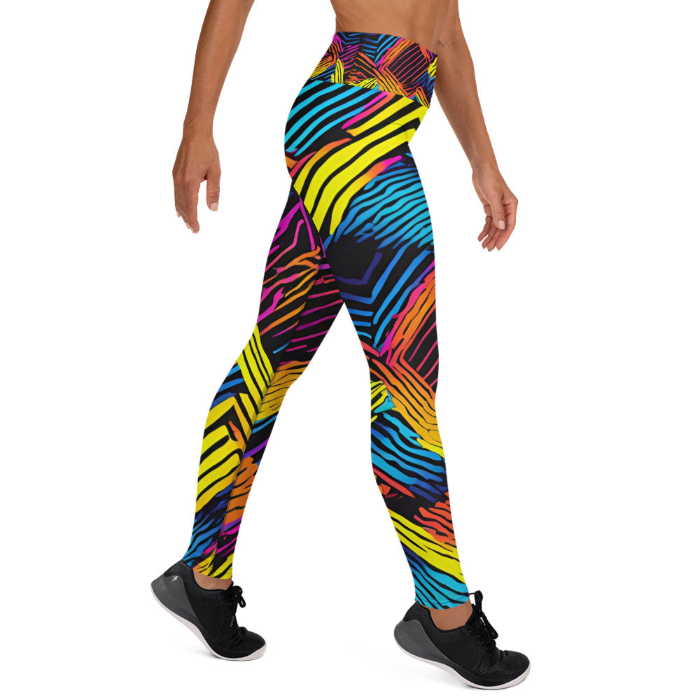 Disco 70's Inspired Yoga Leggings