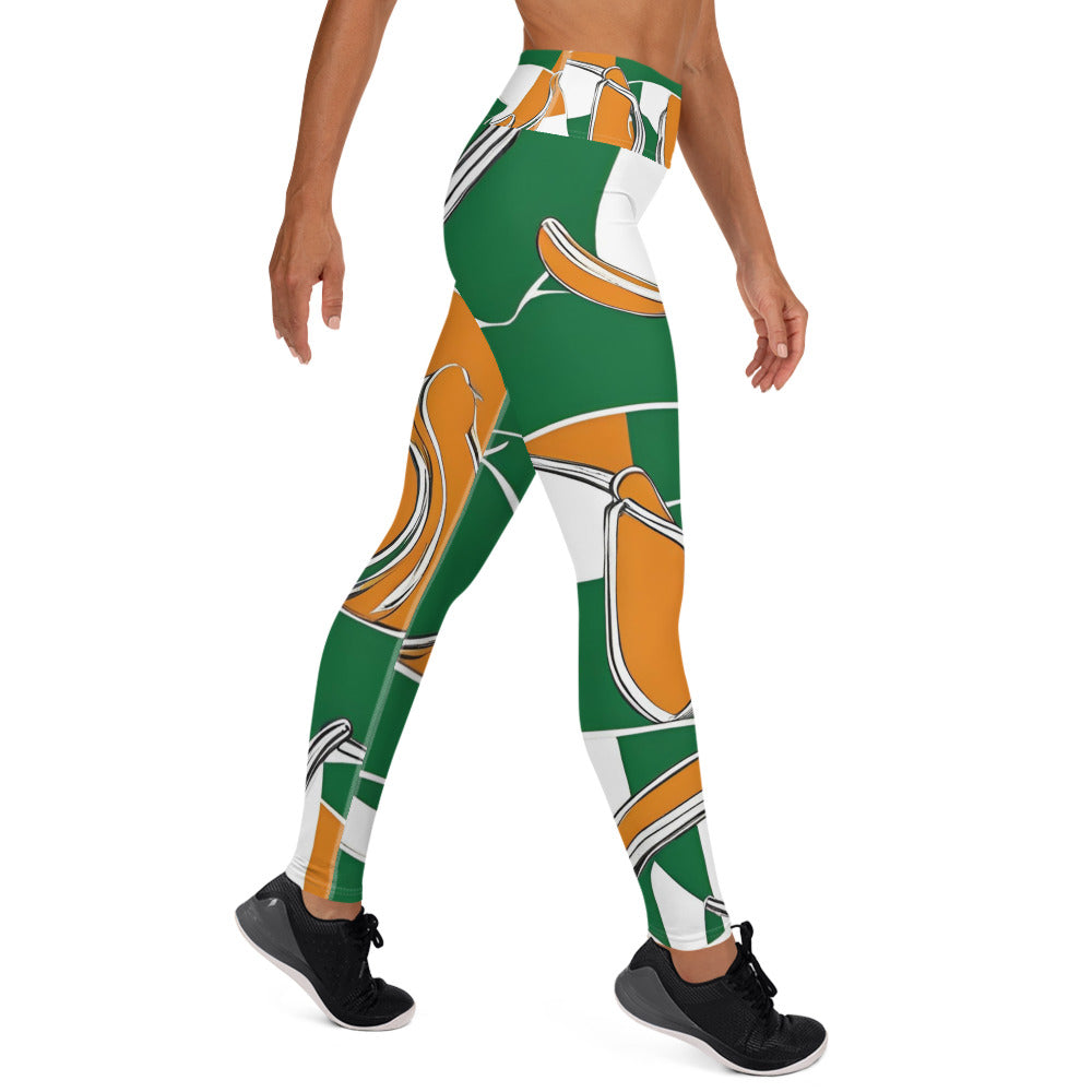 Fighting Irish Yoga Leggings