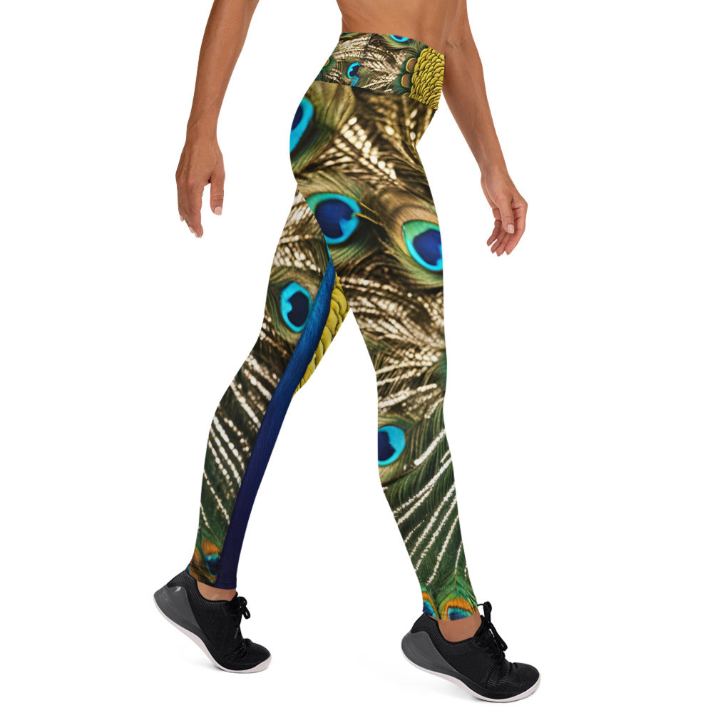 Peacock Yoga Leggings