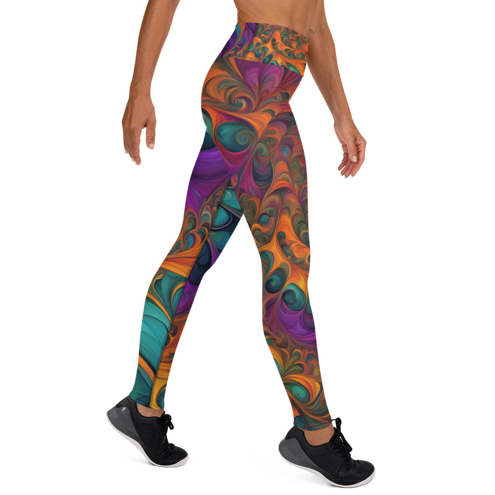 Color Blast Yoga Leggings