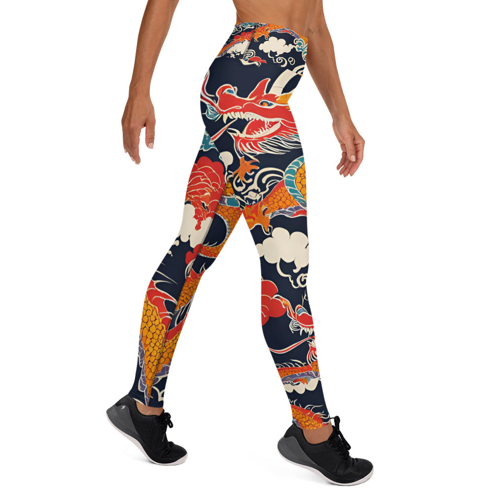 Dragon Yoga Leggings